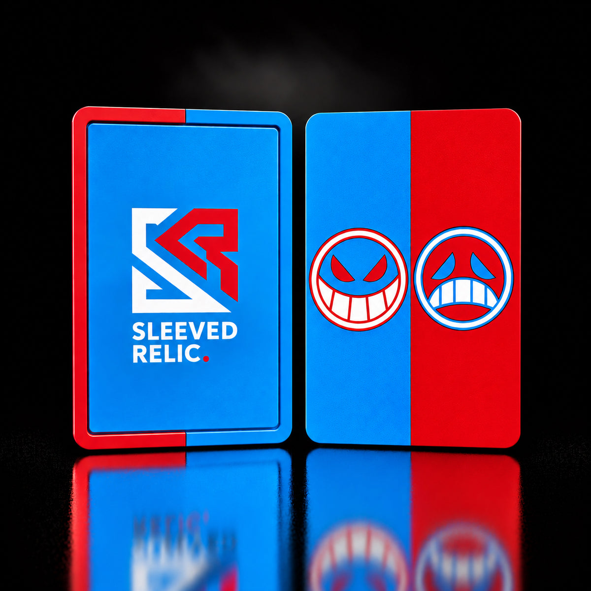 Limited Edition - Sleeved Relic Premium Leader Sleeve - Red/Blue Ace