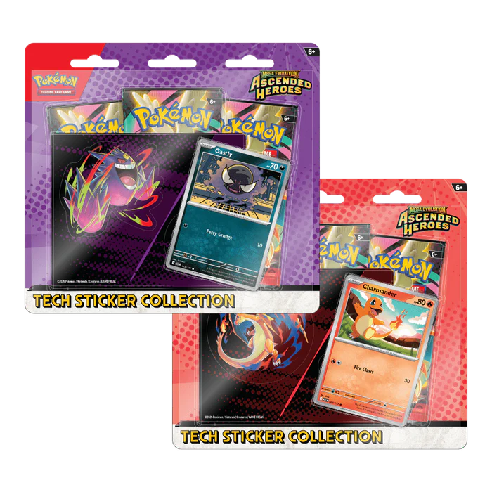 Pokemon TCG: Ascended Heroes Tech Sticker Collection (choose promo)