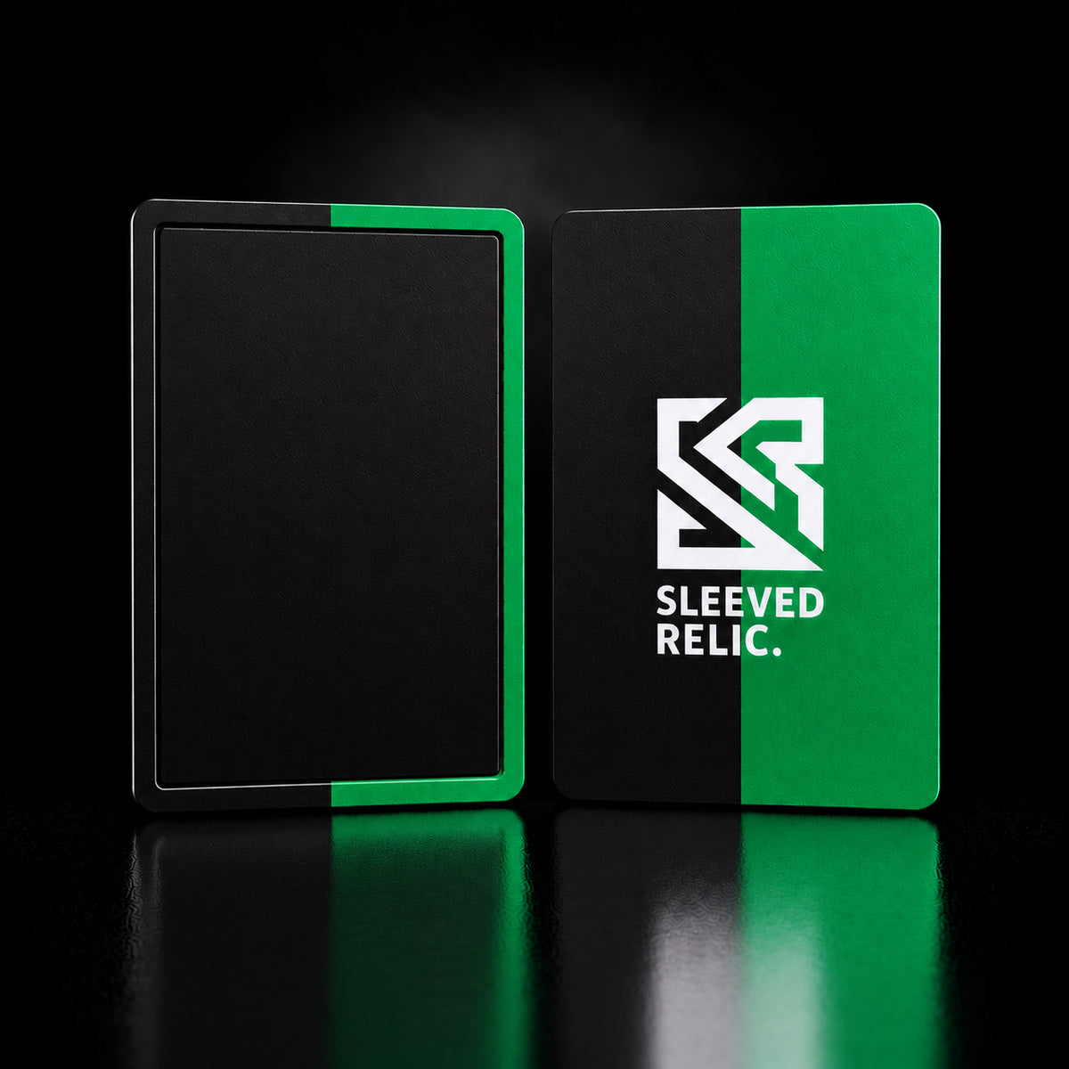 Dual Premium Leader Sleeve - Black/Green