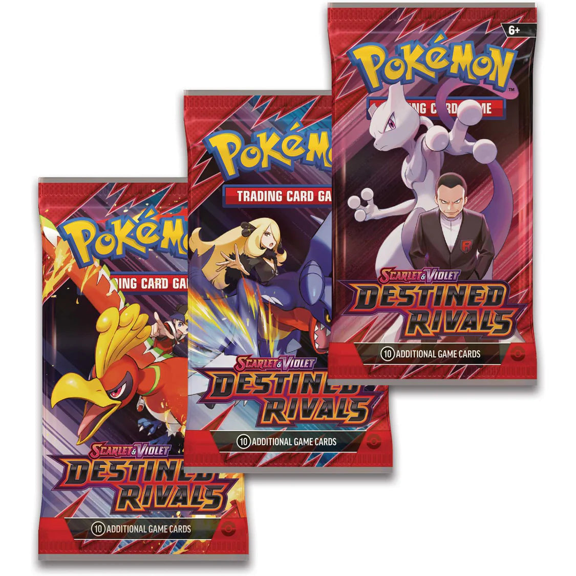 Pokemon TCG: Destined Rivals - 3-Pack Blister
