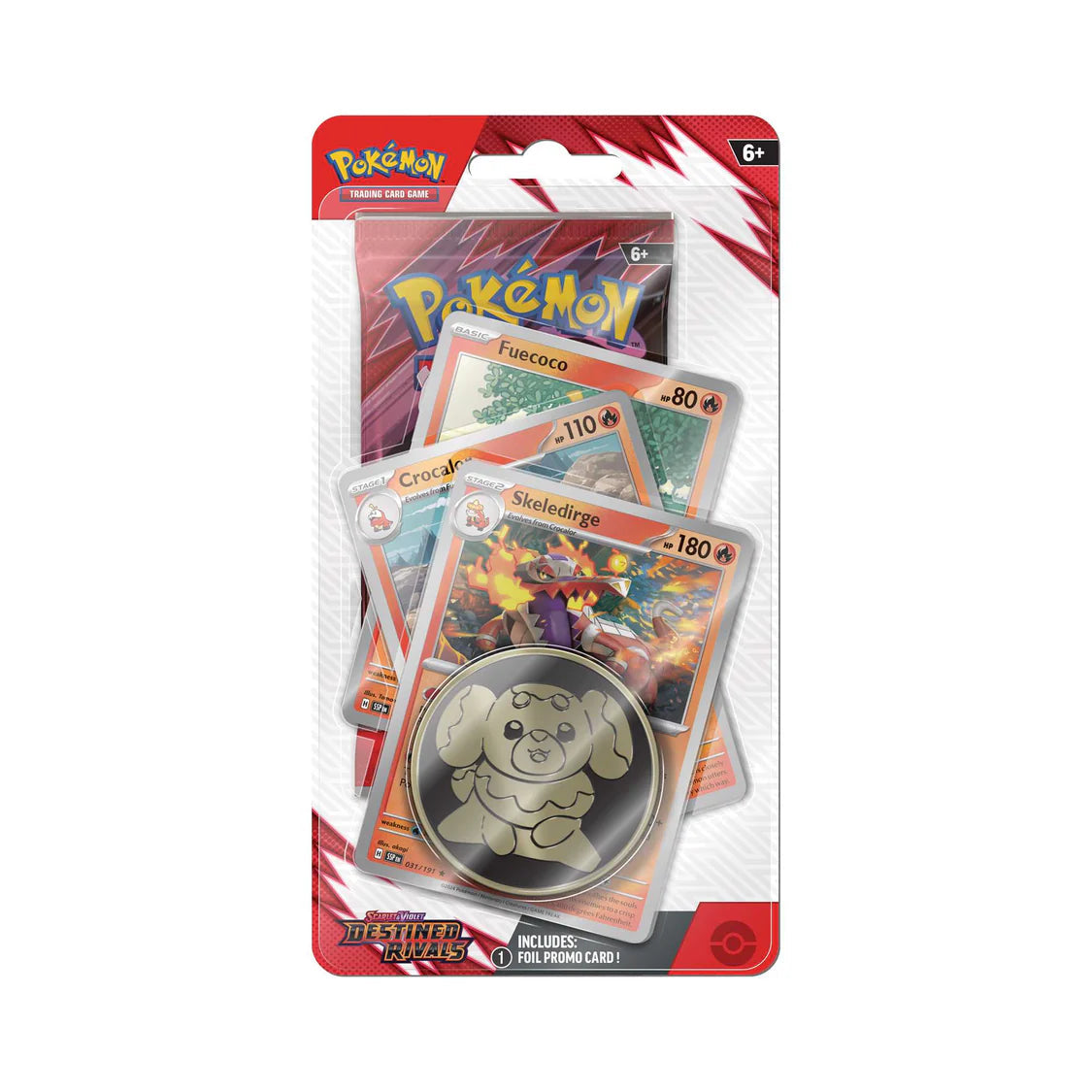 Pokemon TCG: Destined Rivals - Premium Checklane Display