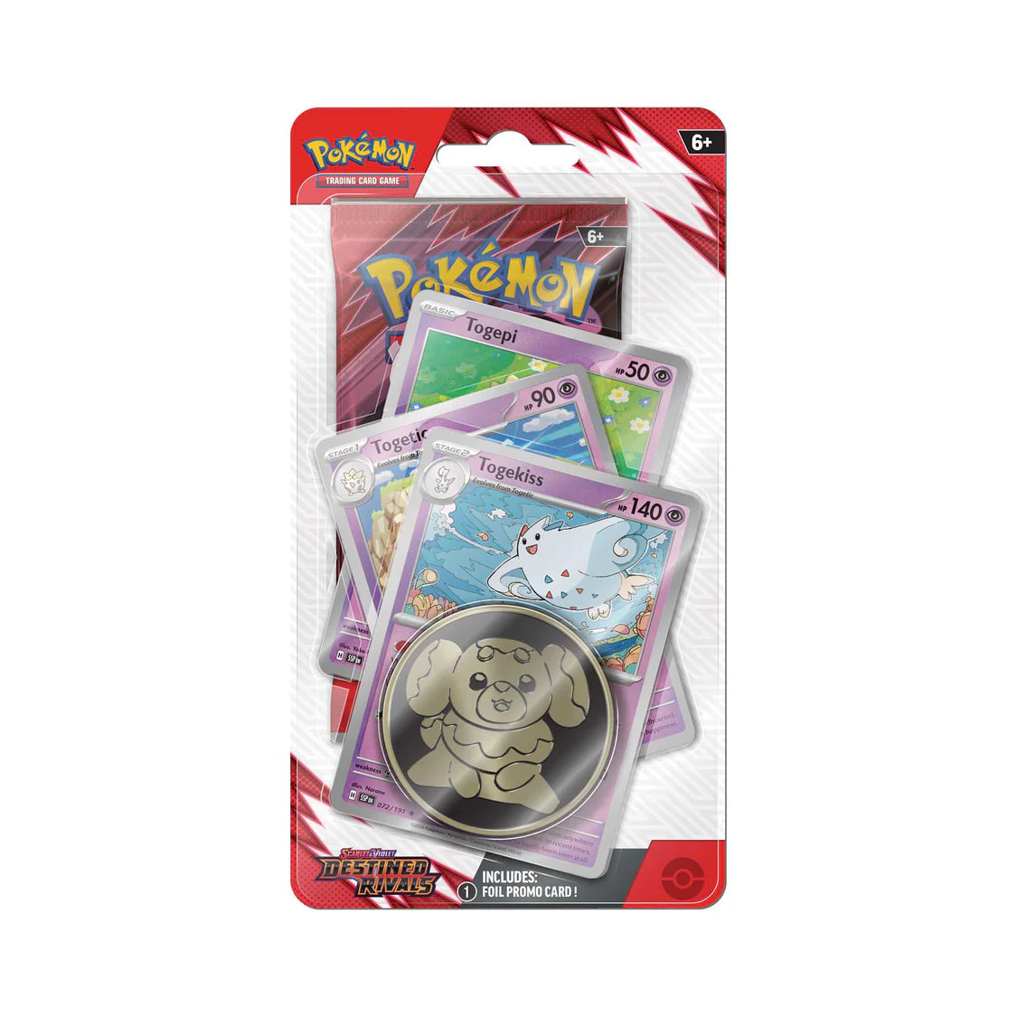 Pokemon TCG: Destined Rivals - Premium Checklane Display