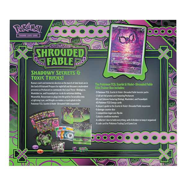 Pokémon TCG: Scarlet & Violet - Shrouded Fable - Elite Trainer Box