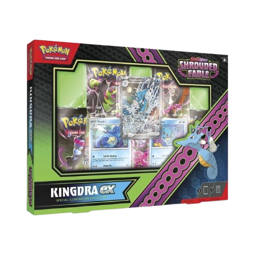 Pokémon TCG Shrouded Fable Kingdra Special Collection Box