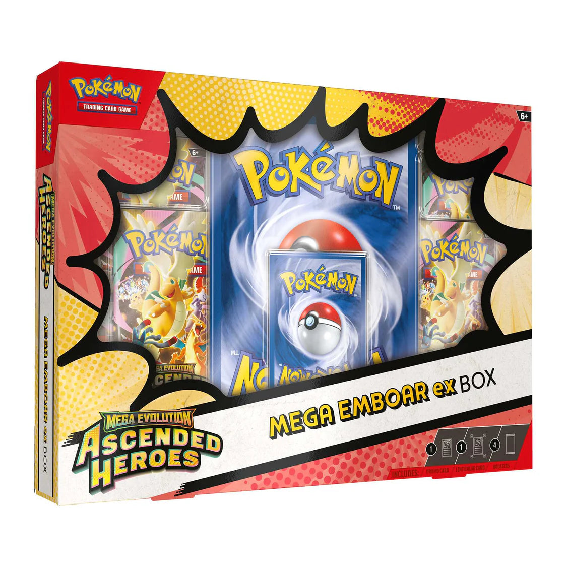 Pokémon TCG - Ascended Heroes Mega Emboar ex Box