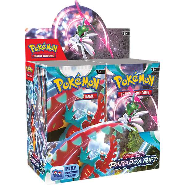 Pokemon Paradox Rift Booster Box - 36 Booster Packs - Sealed & Brand New