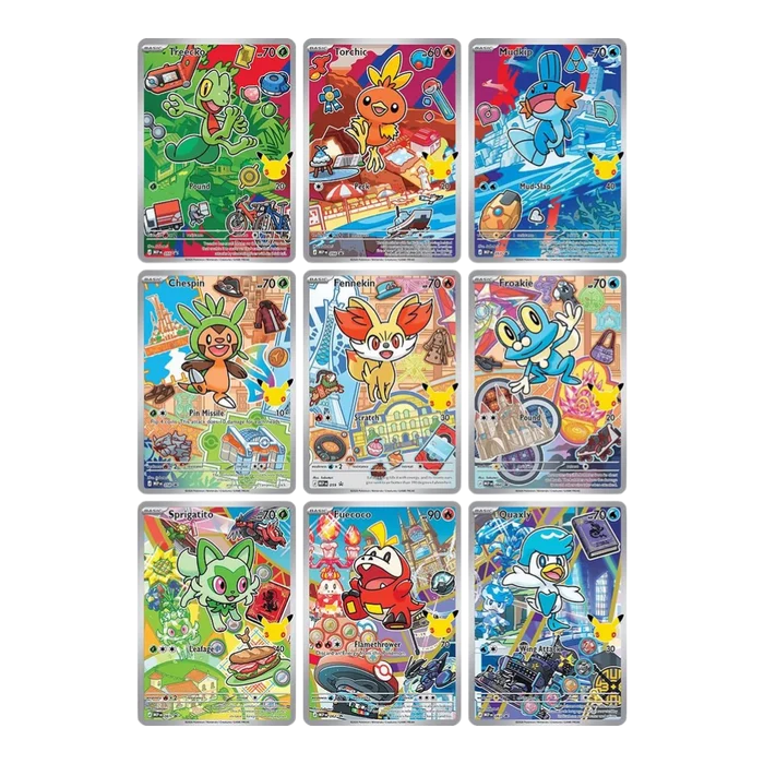Pokemon First Partner Illustration Collection (Series 3) (preorder)