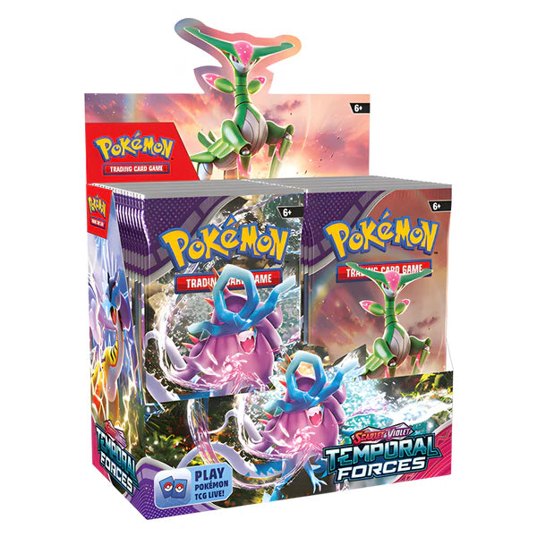 Pokemon Scarlet & Violet Temporal Forces Booster Box (New And Sealed) 36 Packs
