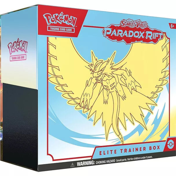 Pokémon TCG: S&V Paradox Rift Elite Trainer Box Roaring Moon (ETB)