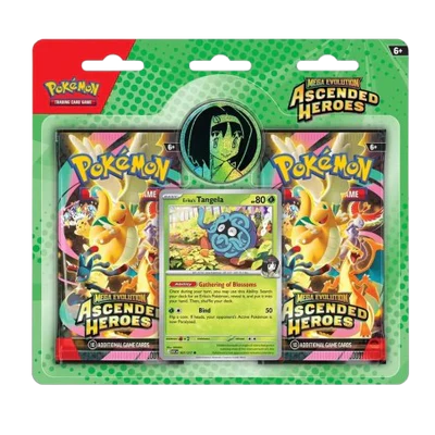 Pokemon TCG: Ascended Heroes 2-pack blister (choose promo)