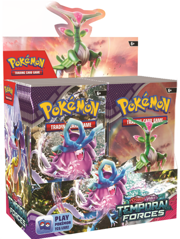 Pokemon Temporal Forces Booster Box - 36 Booster Packs - Sealed & Brand New