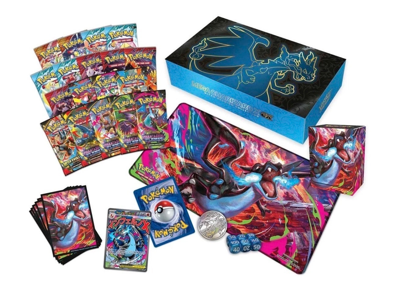 Pokemon Mega Charizard X ex Ultra Premium Collection (UPC) - New & Sealed