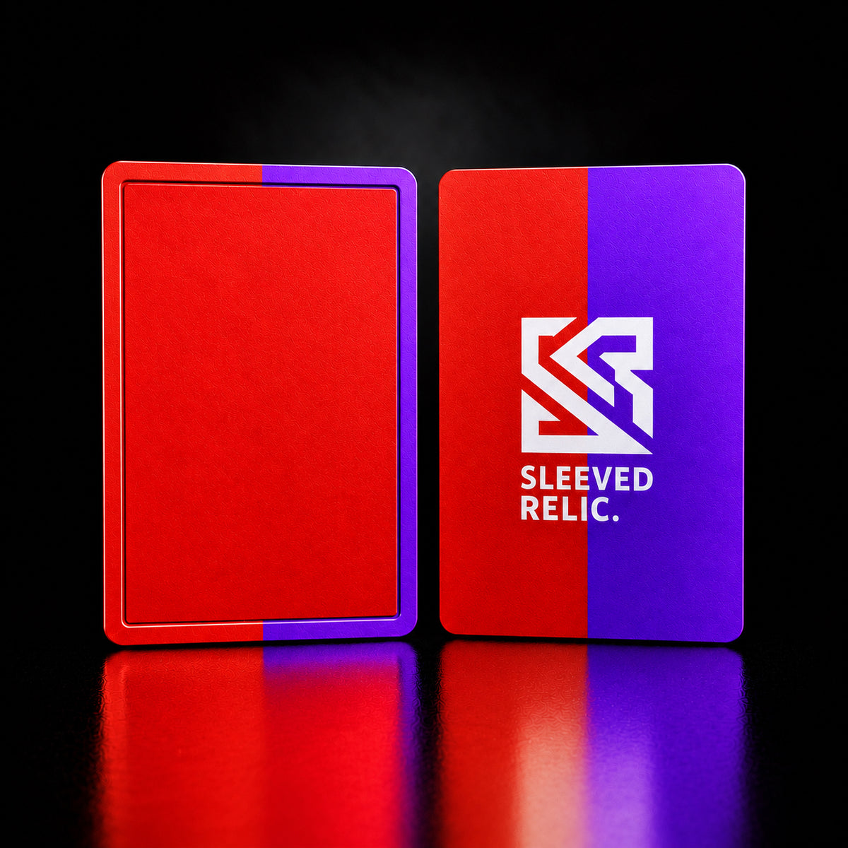Dual Premium Leader Sleeve - Red/Purple