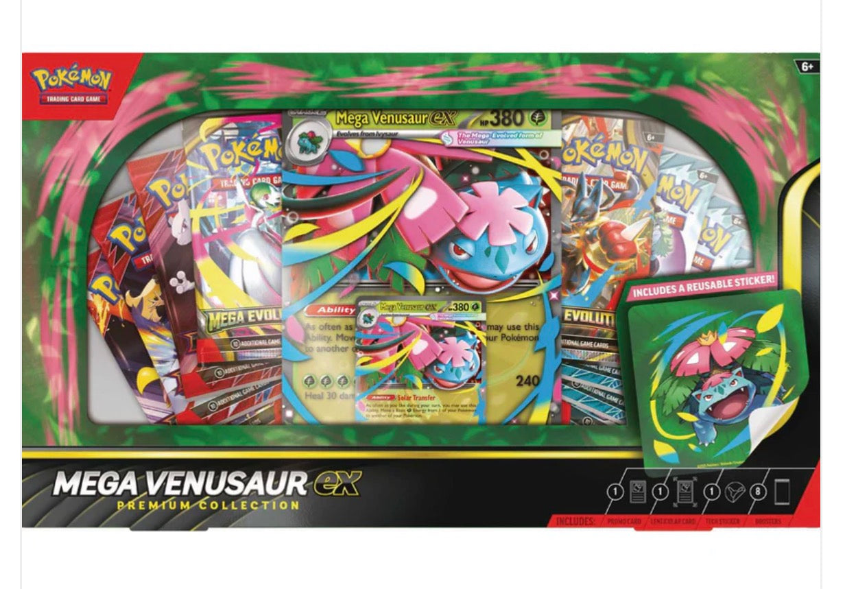 Pokémon TCG: Mega Venusaur ex Premium Collection