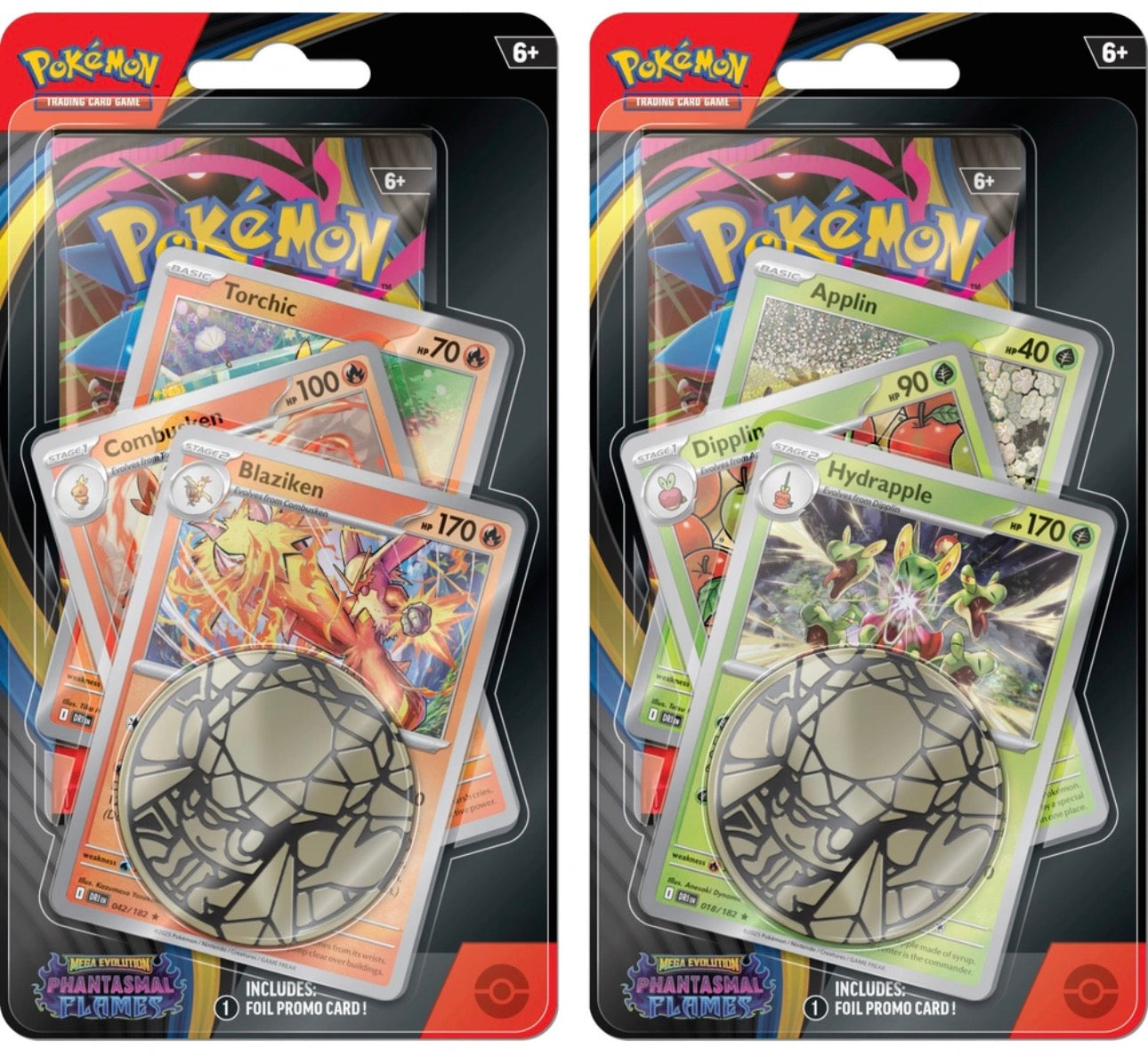 Pokémon Trading Card Game (TCG): Premium Mega Evolution Phantasmal Flames Checklane Assortment