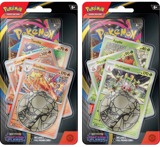 Pokémon Trading Card Game (TCG): Premium Mega Evolution Phantasmal Flames Checklane Assortment