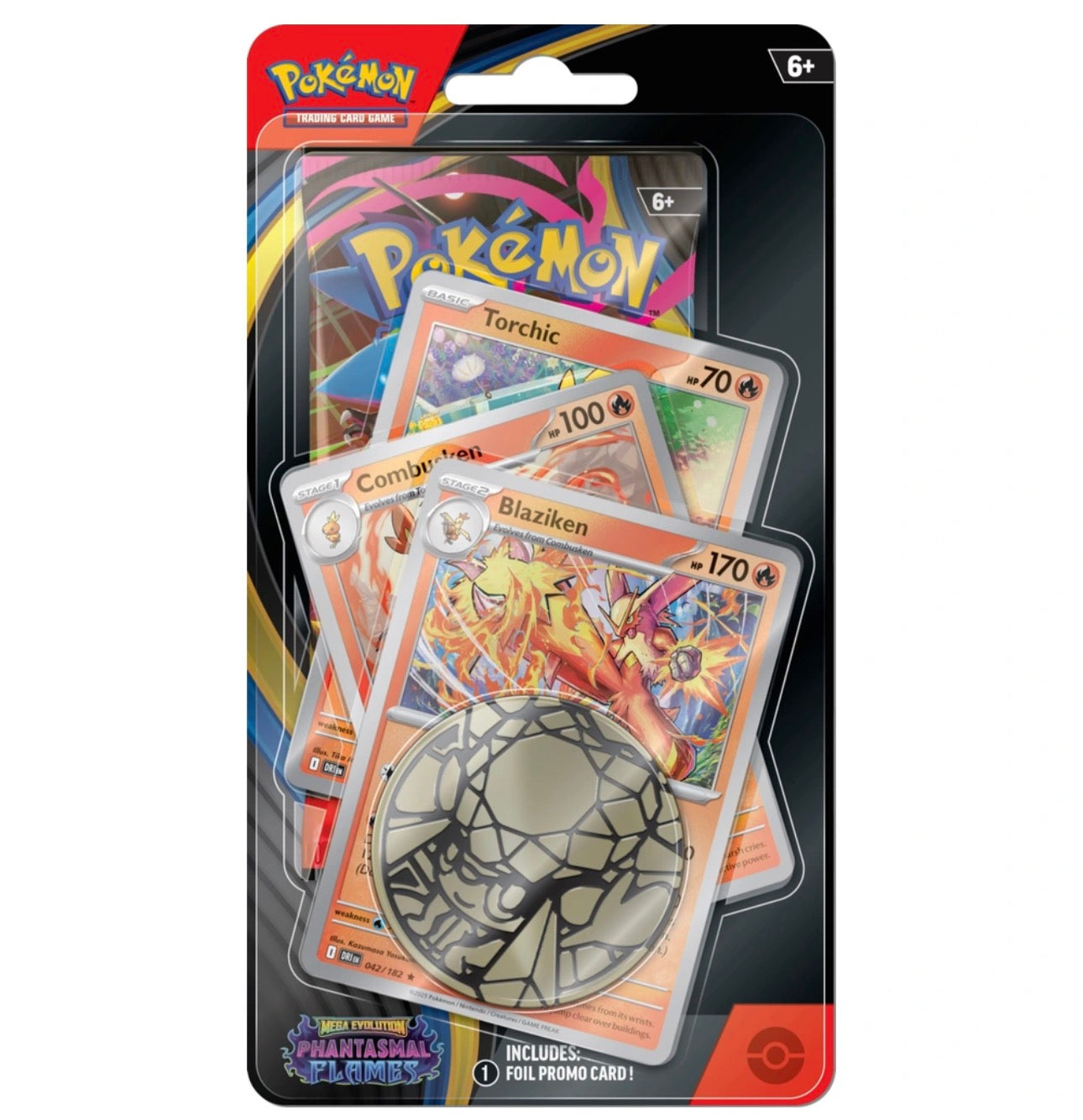 Pokémon Trading Card Game (TCG): Premium Mega Evolution Phantasmal Flames Checklane Assortment