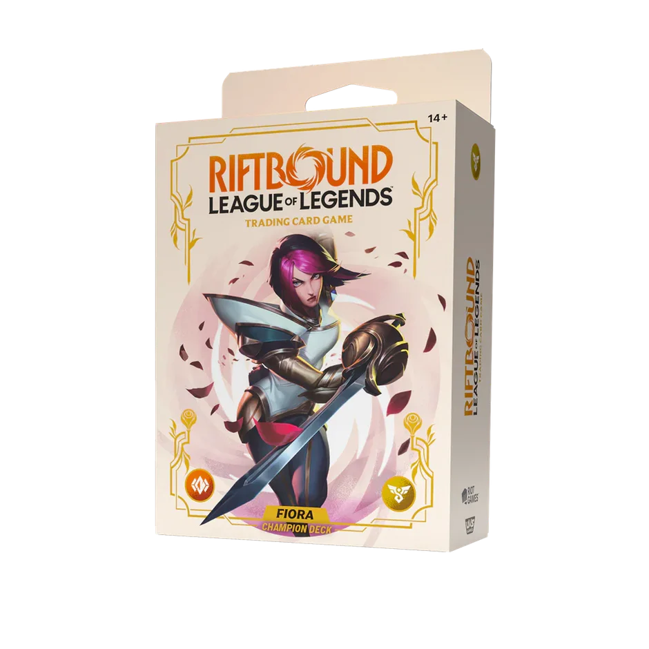 Riftbound: League of Legends TCG - Set 02 - Spiritforged - Champion Deck - Fiora