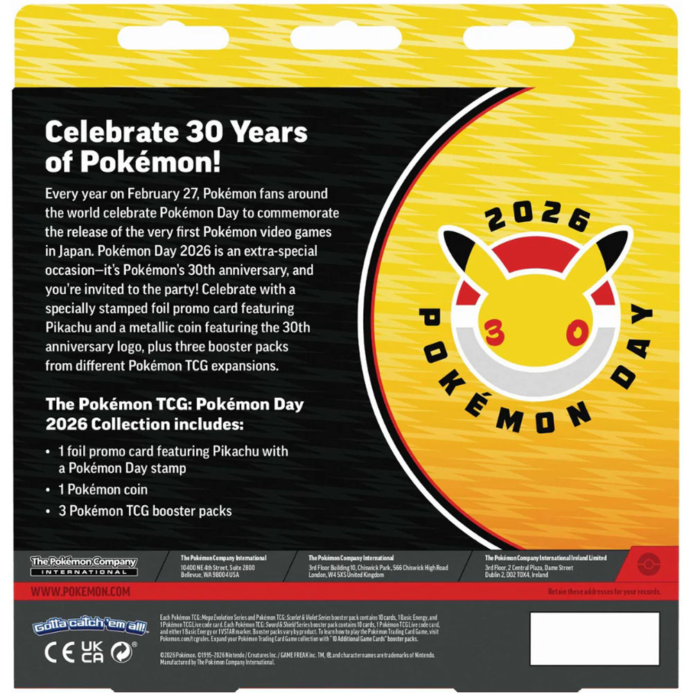 POKEMON TCG: POKEMON DAY 2026 COLLECTION