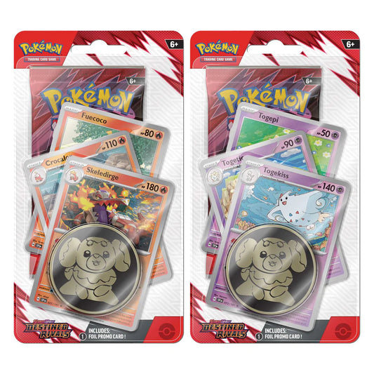 Pokemon TCG: Destined Rivals - Premium Checklane Display