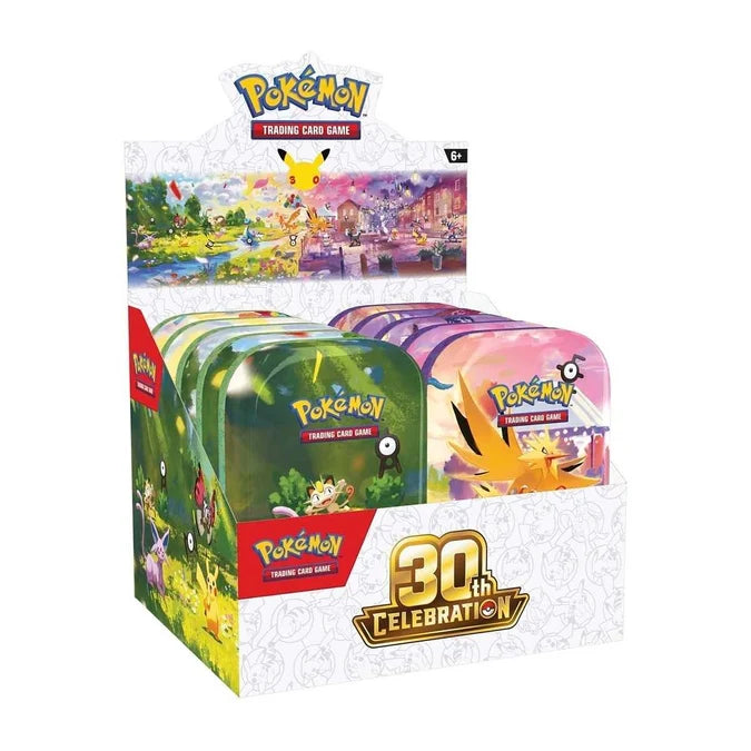 Pokémon TCG: x1 Mini Tin - 30th Celebration (Random Artwork on Tin) (preorder)