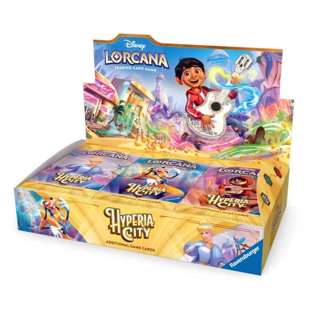 Disney Lorcana TCG - Hyperia City Booster Pack Display (24) - Set 14 - PREORDER