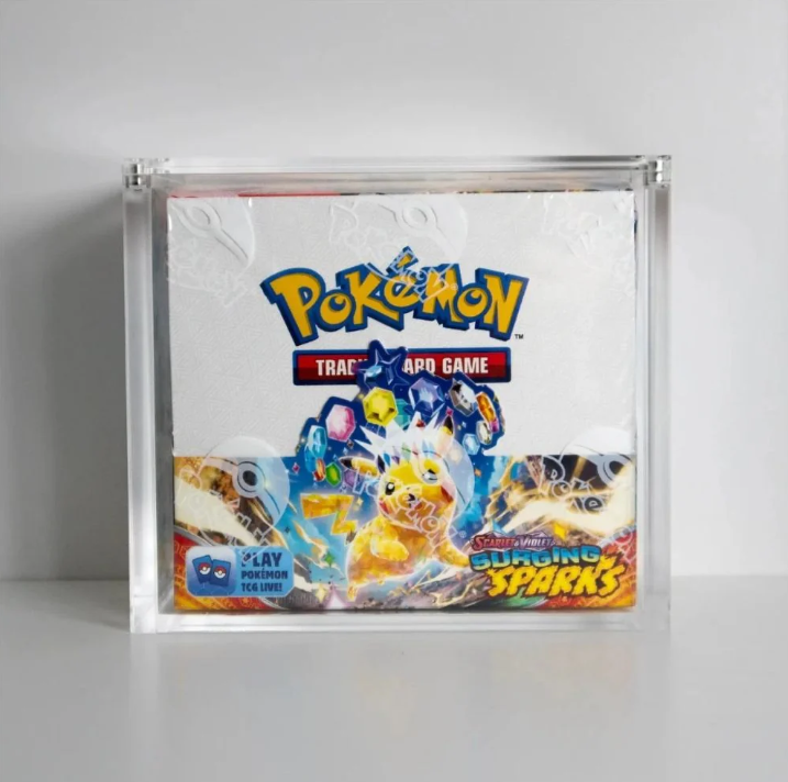 Acrylic Case for English Pokemon Booster Box