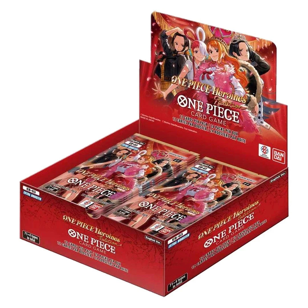 One Piece TCG: EB-03 Heroines (Sealed, English & CASE FRESH)