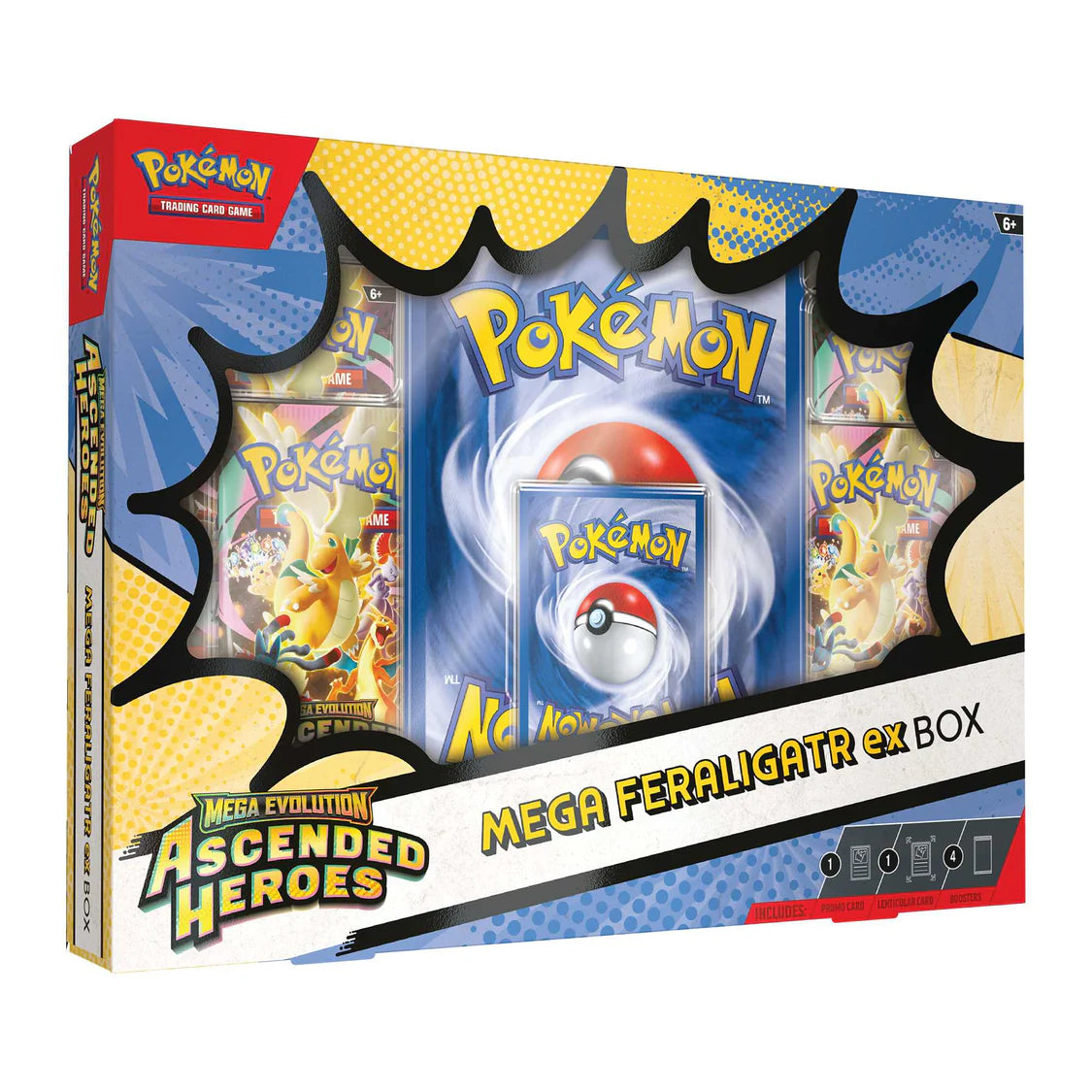 Pokémon TCG - Ascended Heroes Mega Feraligatr ex Box