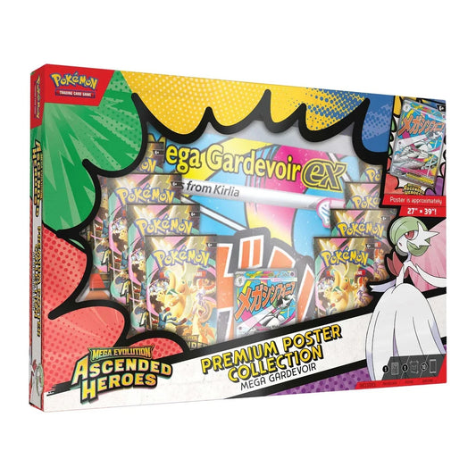 Pokémon TCG - Ascended Heroes Premium Poster Collection Mega Gardevoir ex