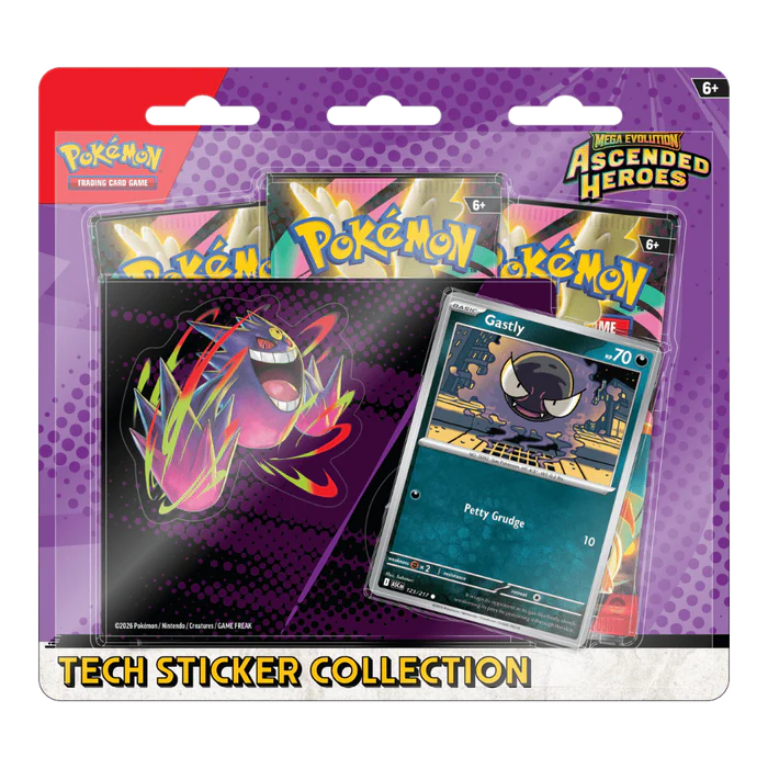 Pokemon TCG: Ascended Heroes Tech Sticker Collection (choose promo)