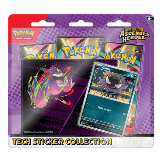 Pokemon TCG: Ascended Heroes Tech Sticker Collection (choose promo)