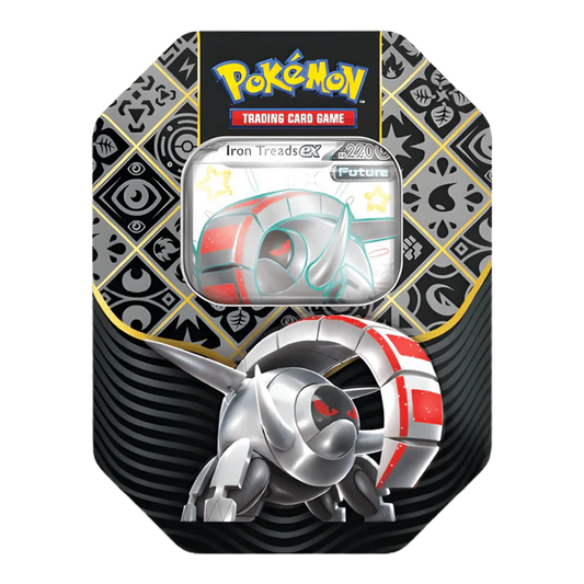 Pokemon TCG: Paldean Fates Iron Treads EX Tin
