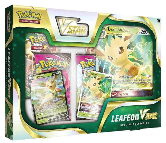 Pokemon TCG Leafeon VSTAR Special Collection Box
