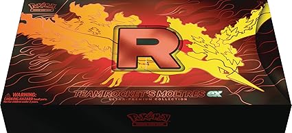 Pokemon TCG - Team Rocket's Moltres Ultra Premium Collection (UPC)