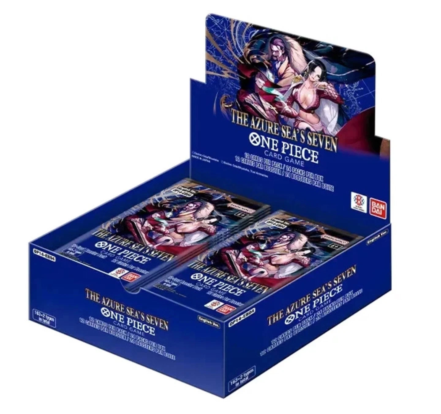 One Piece TCG: OP-14 - The Azure's Sea Seven (Sealed & English)