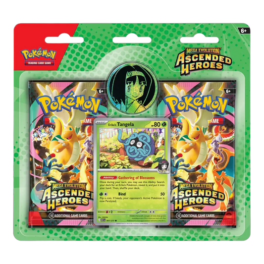 Pokemon TCG Ascended Heroes 2-Pack Blister (Tangela Promo)