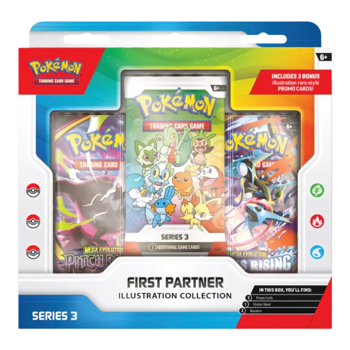 Pokemon First Partner Illustration Collection (Series 3) (preorder)