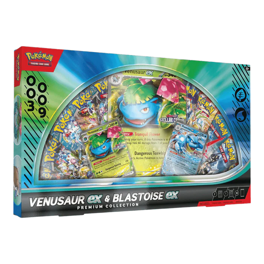 Pokémon TCG: Venusaur ex & Blastoise ex Premium Collection