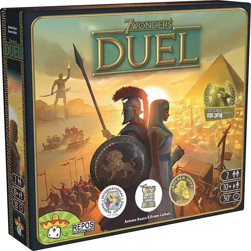 7 Wonders Duel | 2-Player Board Game