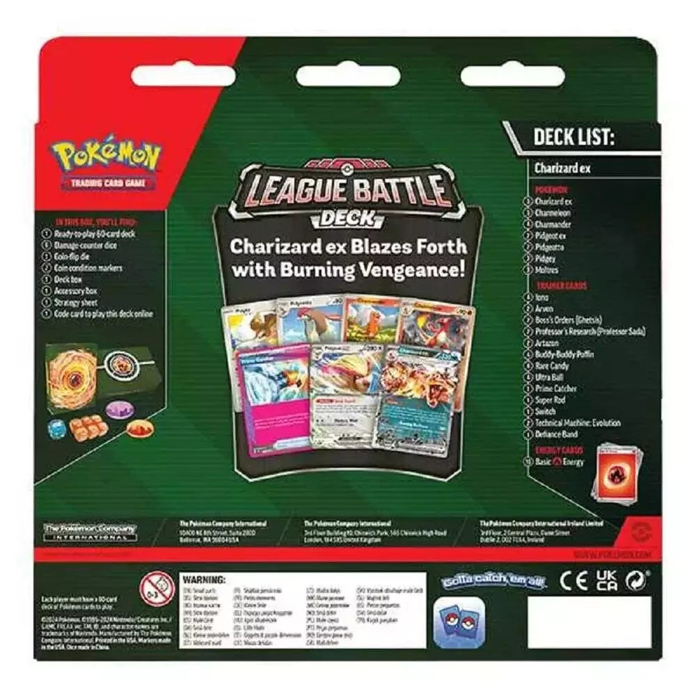 Pokemon TCG: Charizard ex League Battle Deck