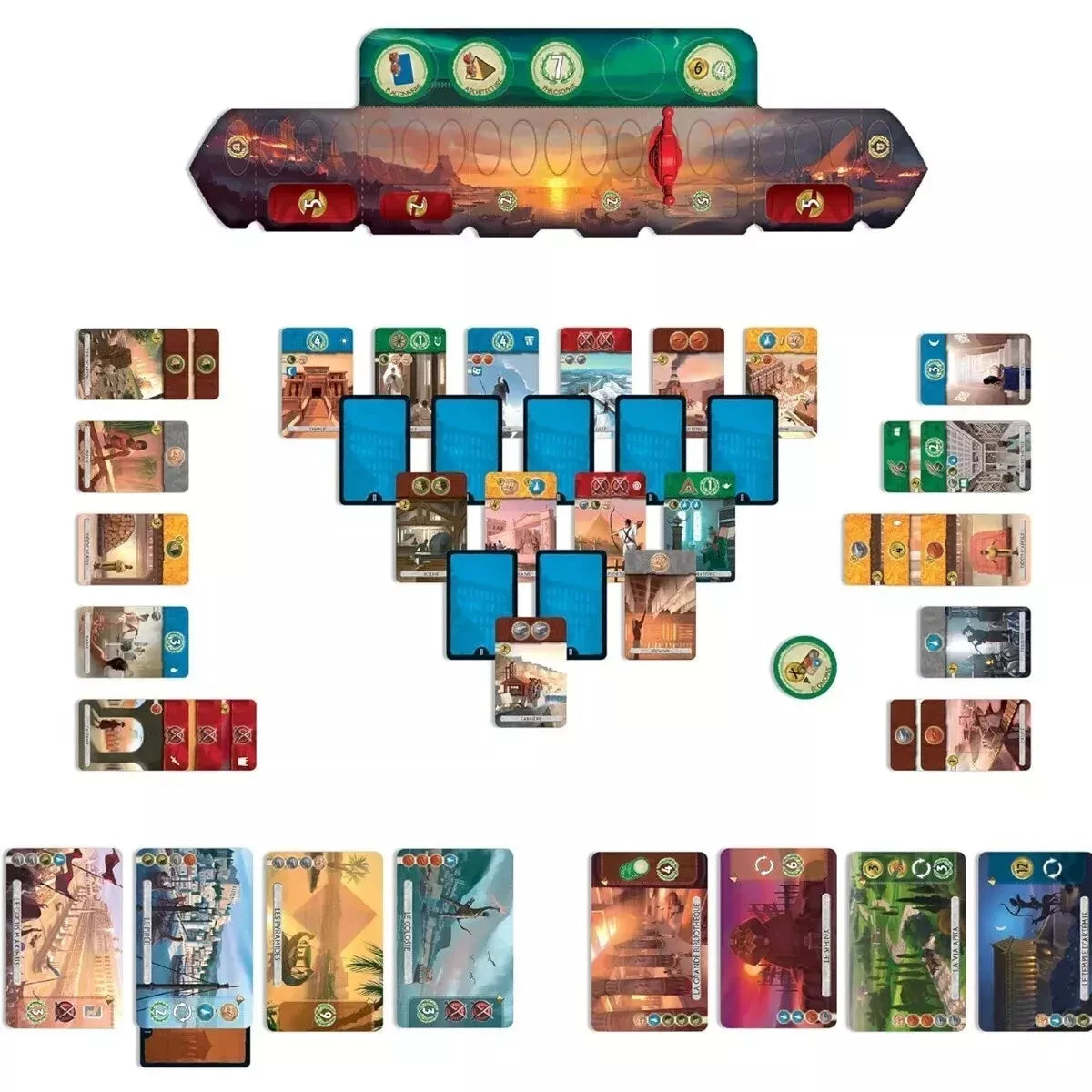 7 Wonders Duel | 2-Player Board Game