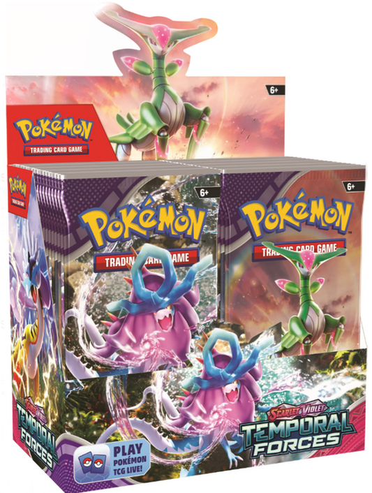Pokemon Temporal Forces Booster Box - 36 Booster Packs - Sealed & Brand New