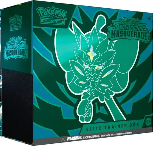 Pokémon TCG: Scarlet & Violet 6 - Twilight Masquerade - Elite Trainer Box
