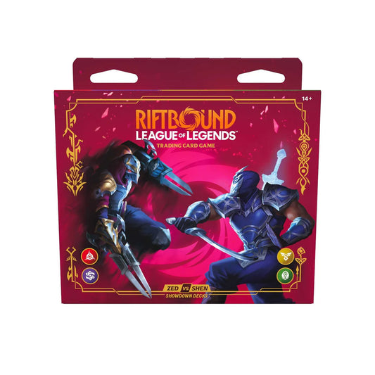 Riftbound: League of Legends Trading Card Game - Vendetta Showdown Deck Zed Vs Shen (preorder)