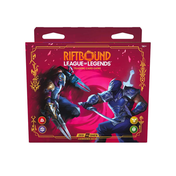 Riftbound: League of Legends Trading Card Game - Vendetta Showdown Deck Zed Vs Shen (preorder)